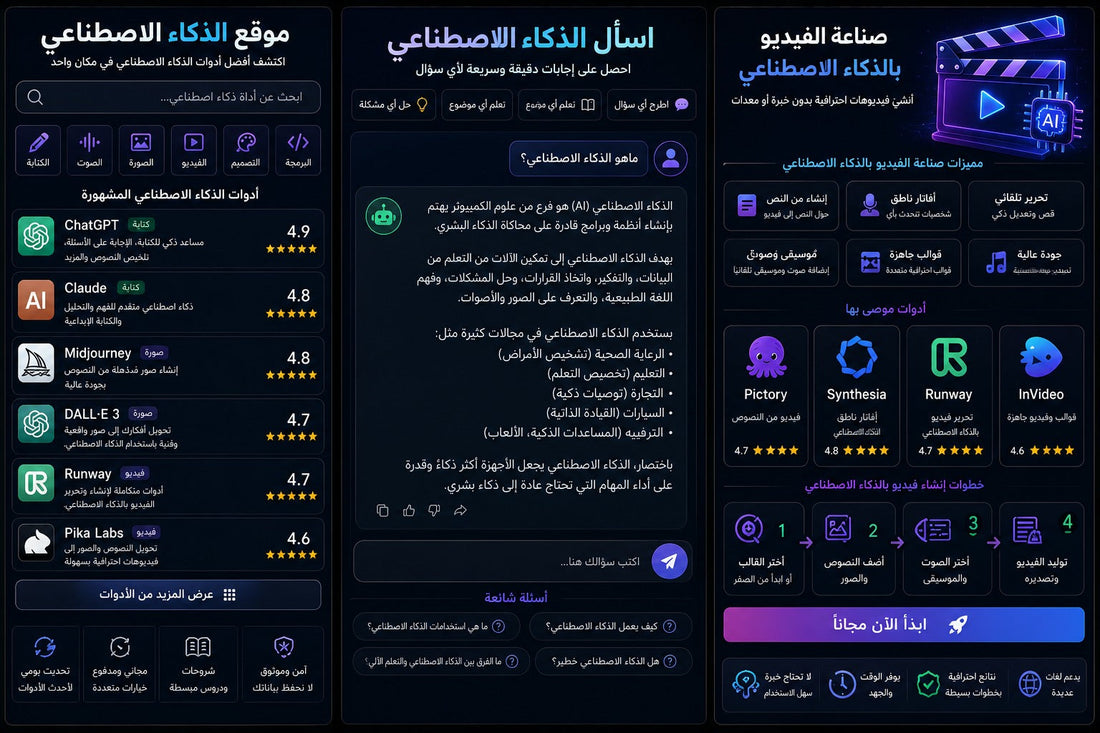 موقع الذكاء الاصطناعي | ماهو الذكاء الاصطناعي - متجر سمارت ستور