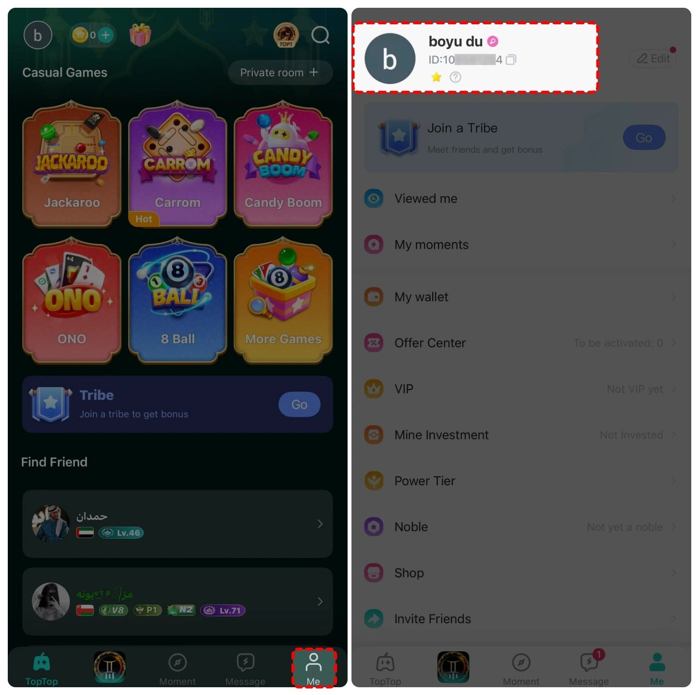 شحن 892900 كوينز TopTop Games & Chat سريع وآمن