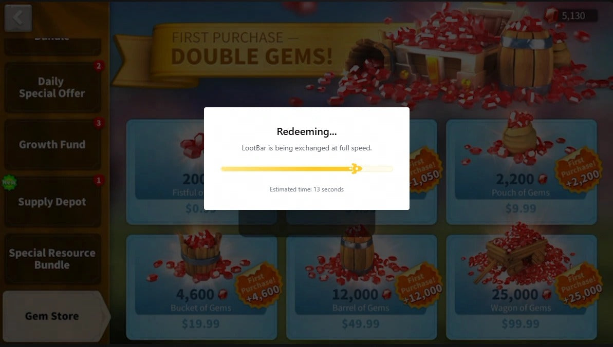 شحن Rise of Kingdoms Any 74.99 Pack | شحن سريع وآمن