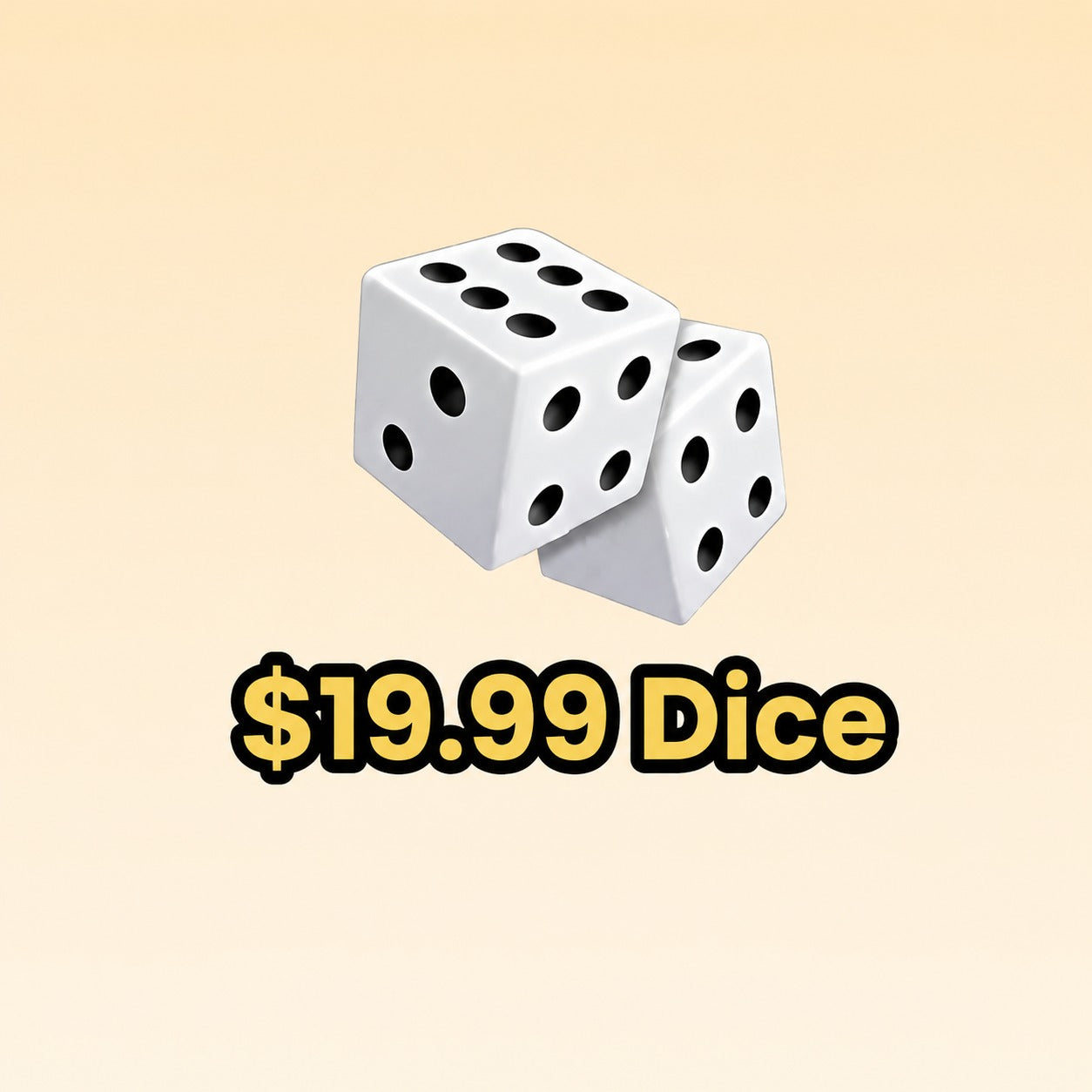 شحن MONOPOLY GO! Dice Rolls | شراء رميات النرد بسرعة وأمان  Dice $19.99