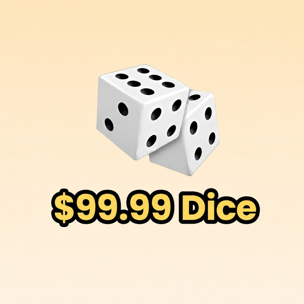 شحن MONOPOLY GO! Dice Rolls | شراء رميات النرد بسرعة وأمان  Dice $99.99
